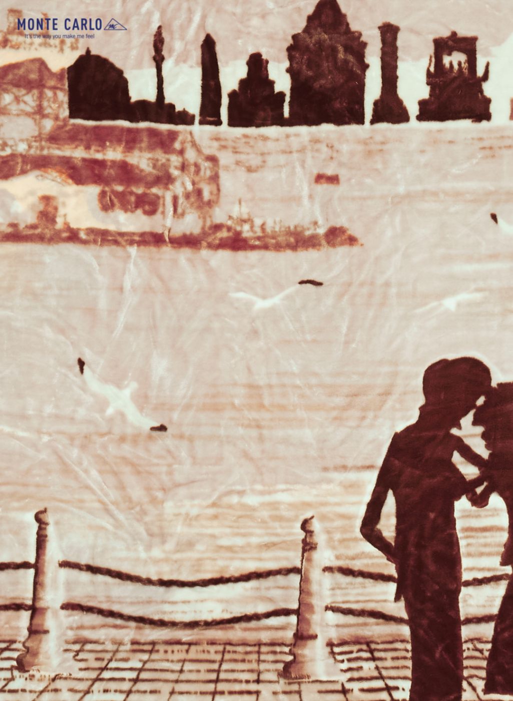 Printed Mink Single Blanket for Heavy Winter -1 Ply