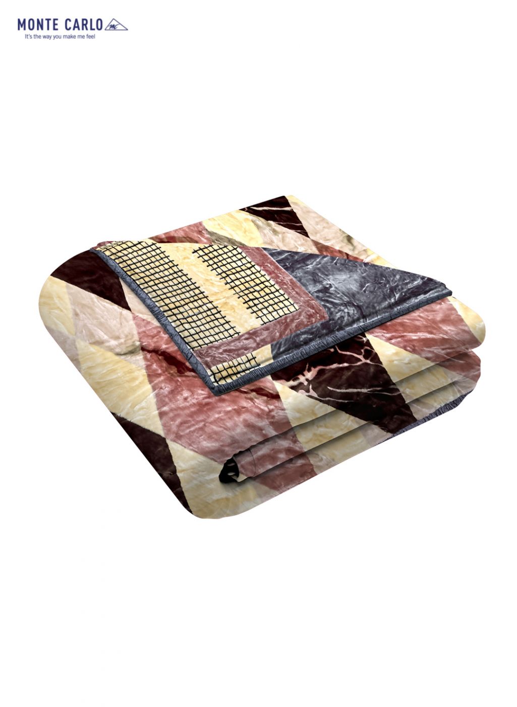Printed Mink Double Blanket for Heavy Winter -2 Ply