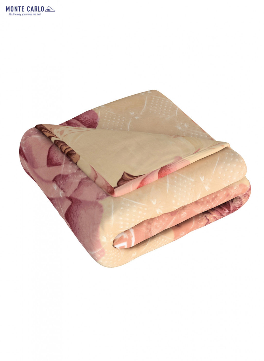 Printed Mink Single Blanket for Heavy Winter -2 Ply