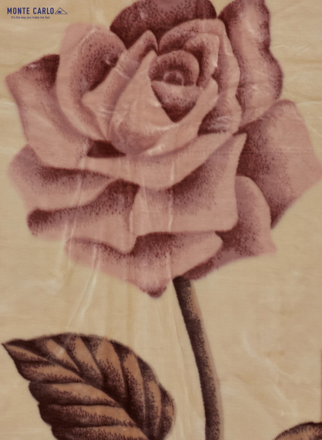 Printed Mink Single Blanket for Heavy Winter -2 Ply