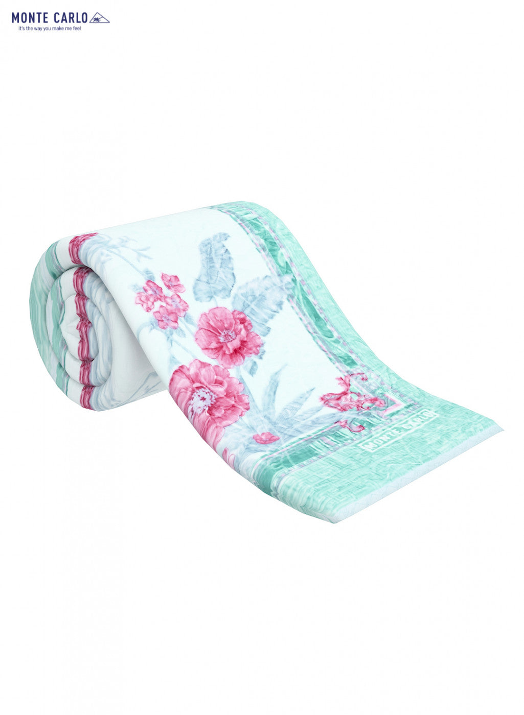 Printed Mink Double Blanket for Heavy Winter -2 Ply