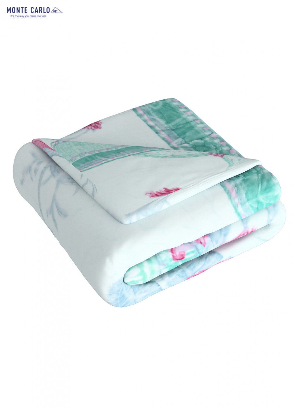 Printed Mink Double Blanket for Heavy Winter -2 Ply