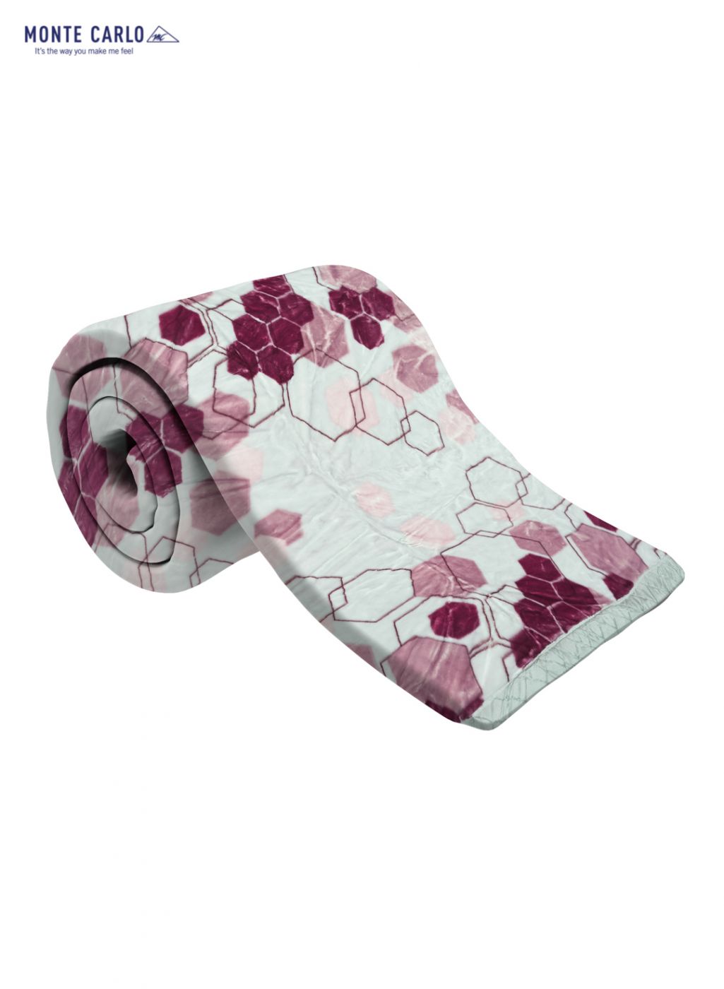 Printed Mink Single Blanket for Heavy Winter -2 Ply