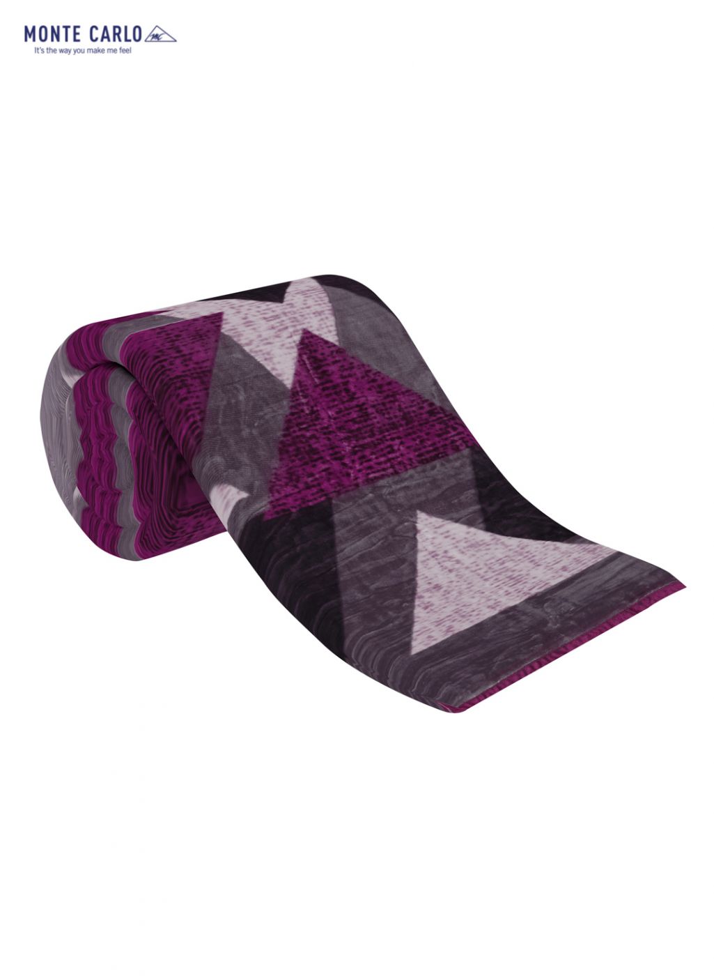 Printed Mink Single Blanket for Mild Winter -1 Ply