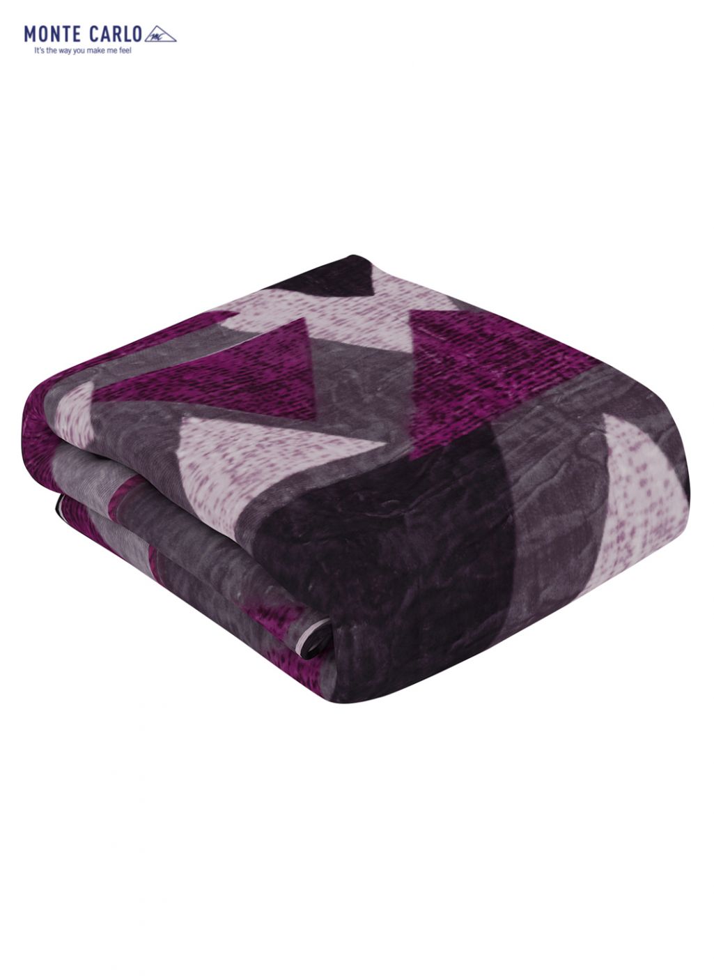 Printed Mink Single Blanket for Mild Winter -1 Ply