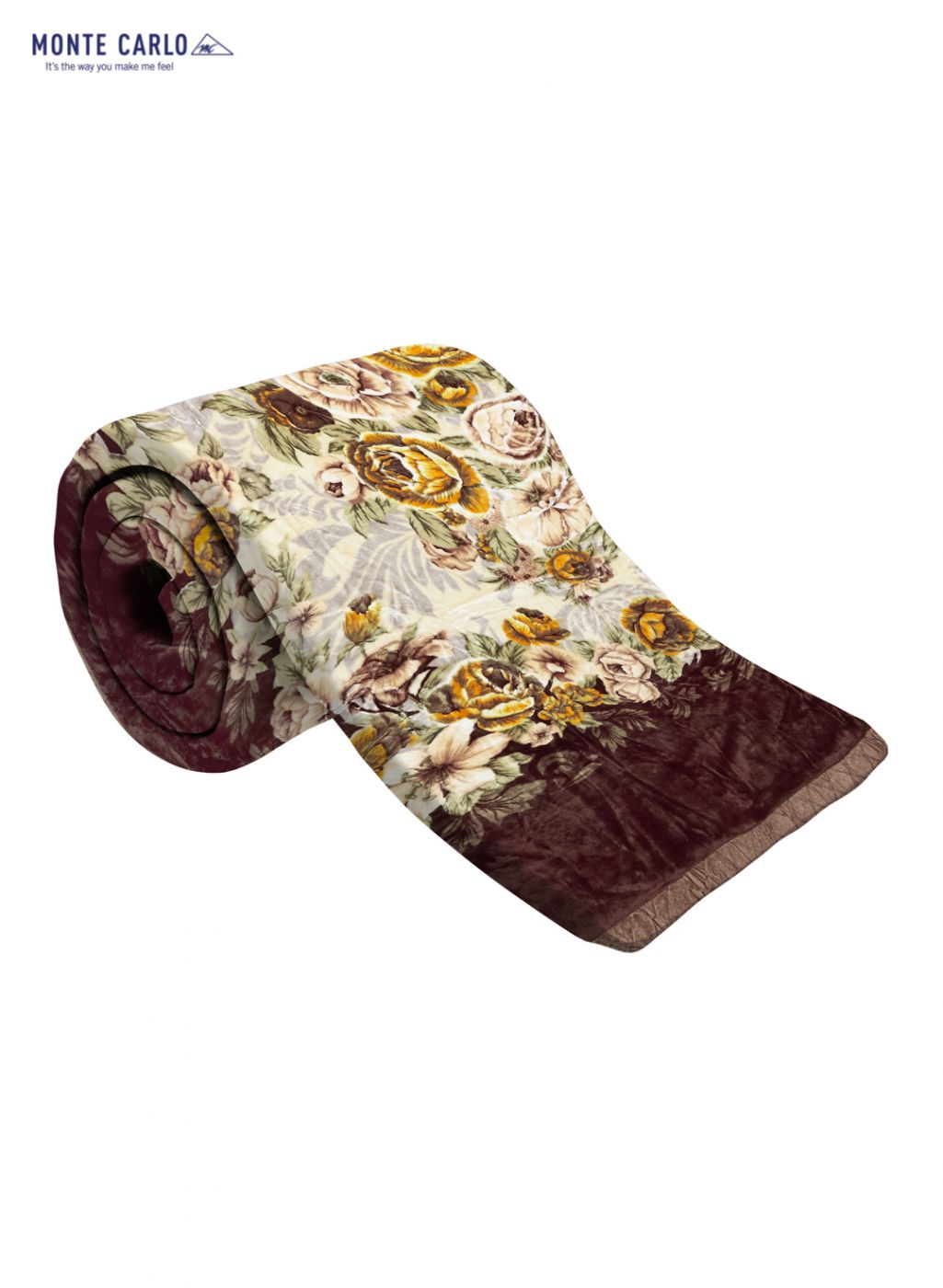 Printed Mink Double Blanket for Heavy Winter -3 Ply