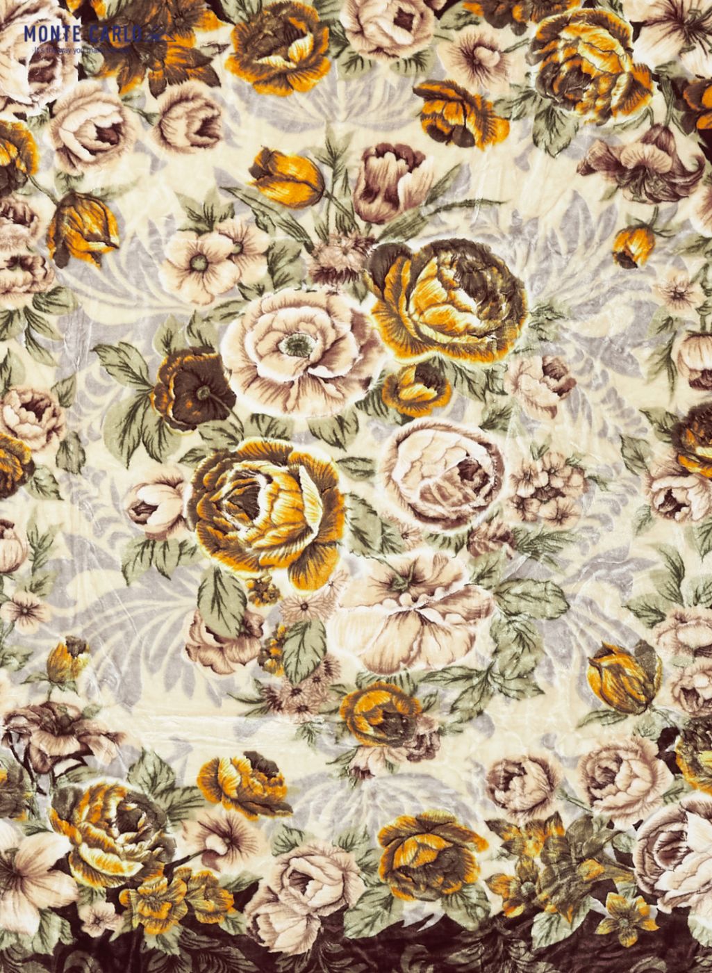 Printed Mink Double Blanket for Heavy Winter -3 Ply