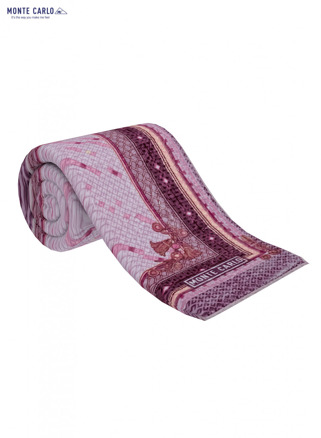 Printed Mink Single Blanket for Heavy Winter - 2 Ply