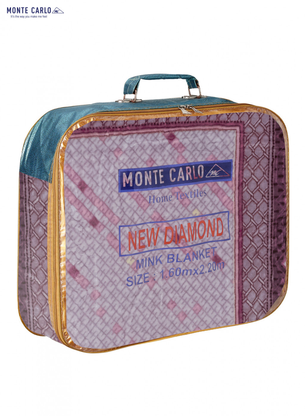 Printed Mink Single Blanket for Heavy Winter - 2 Ply