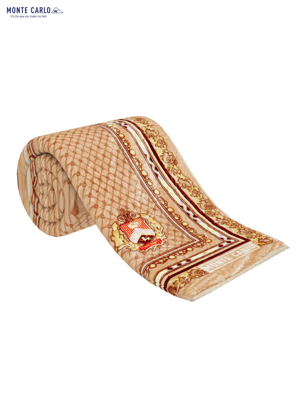 Printed Mink Single Blanket for Heavy Winter - 2 Ply