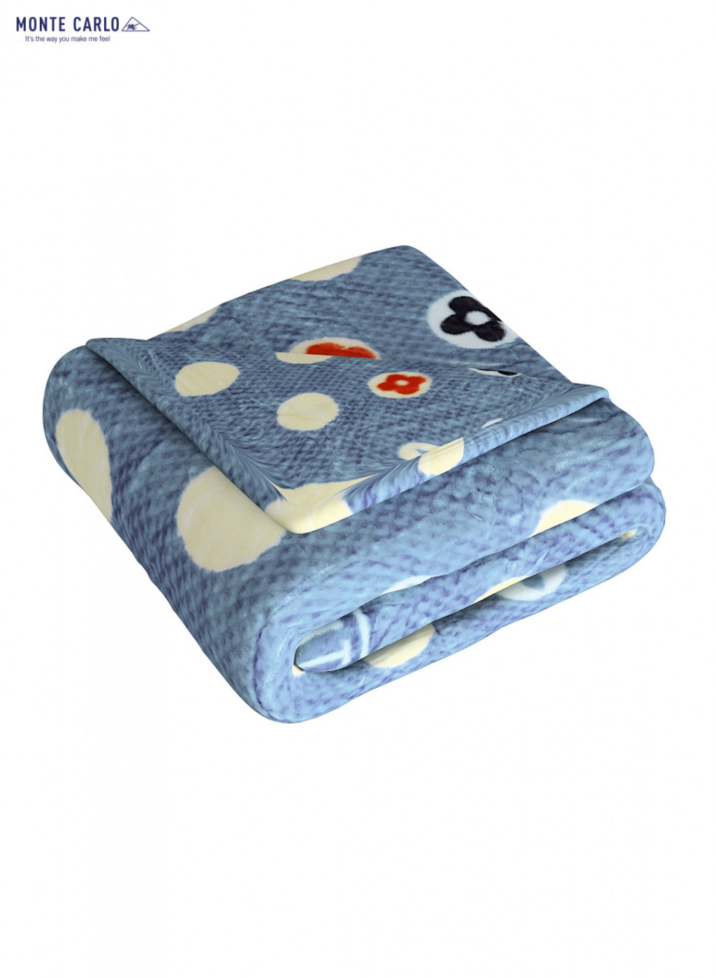 Printed Mink Single Blanket for Heavy Winter - 2 Ply