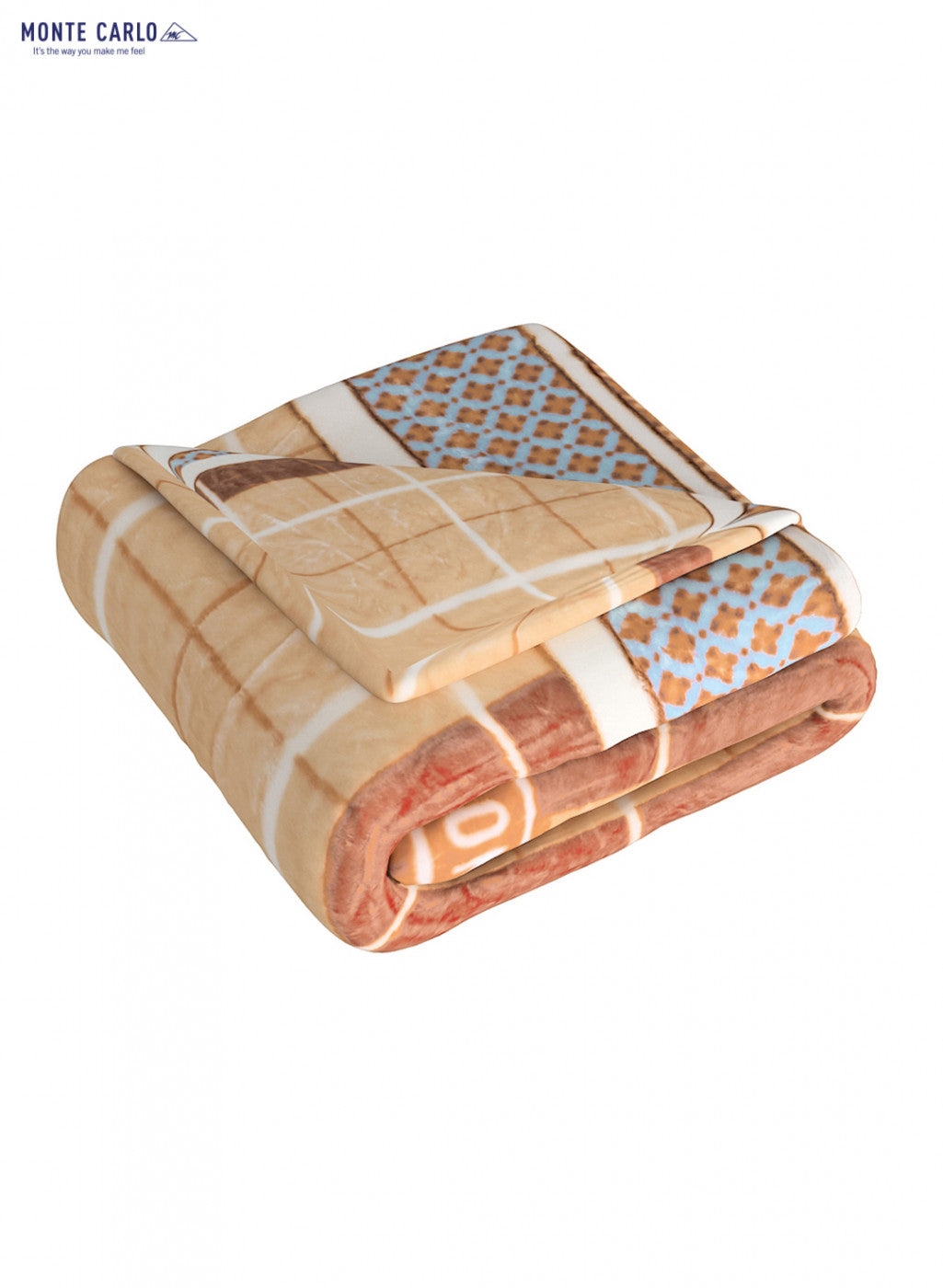Printed Mink Single Blanket for Heavy Winter - 2 Ply