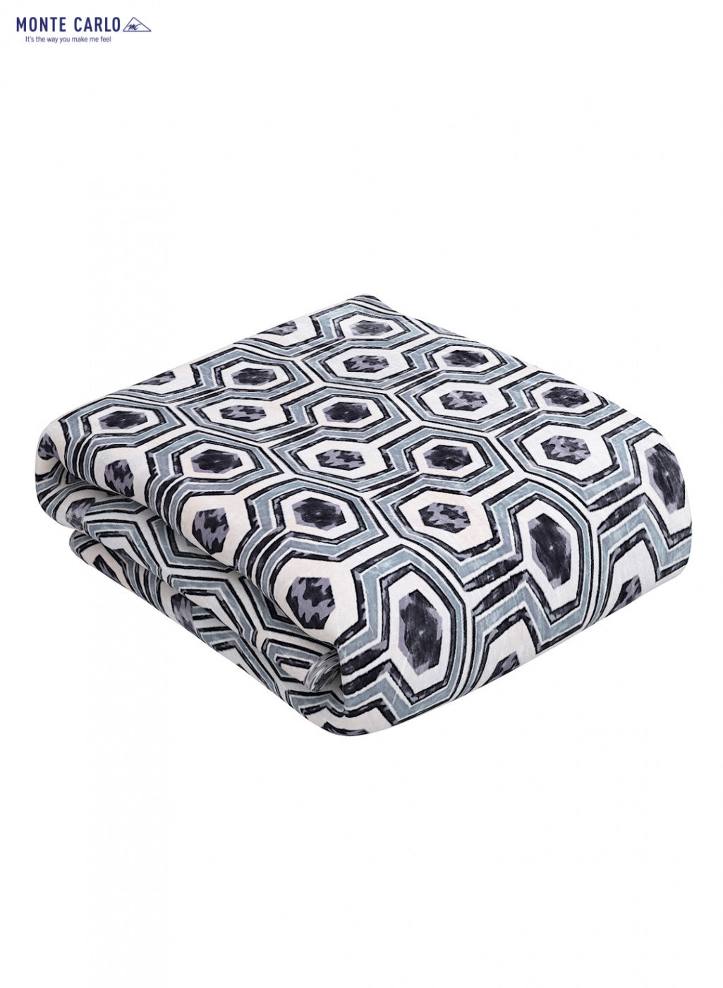 Printed Mink Single Blanket for AC Room -1 Ply