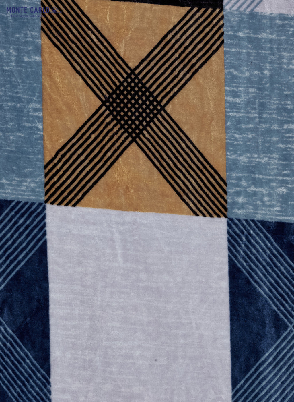 Printed Mink Double Blanket for AC Room -1 Ply