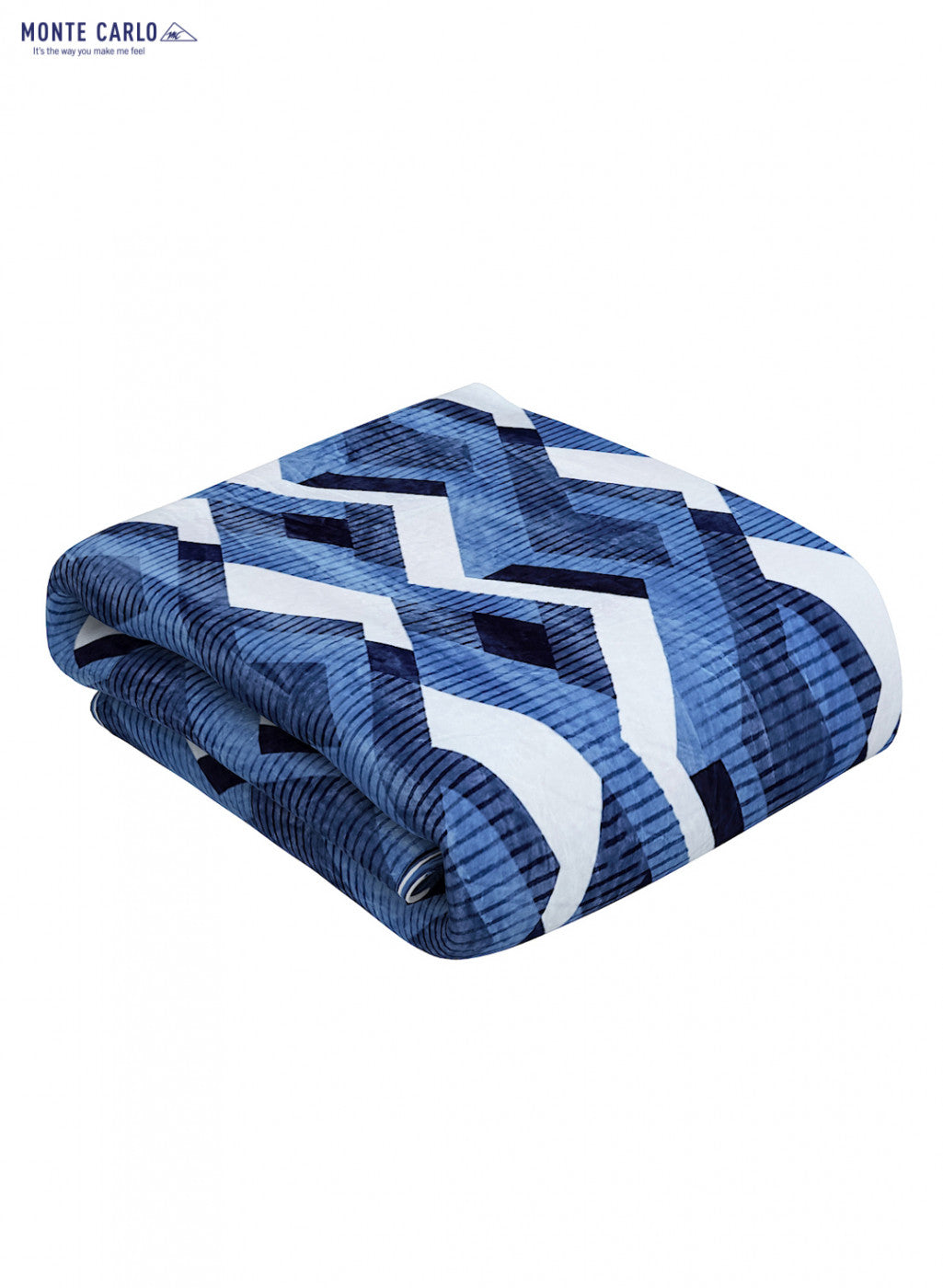 Printed Mink Double Blanket for AC Room -1 Ply