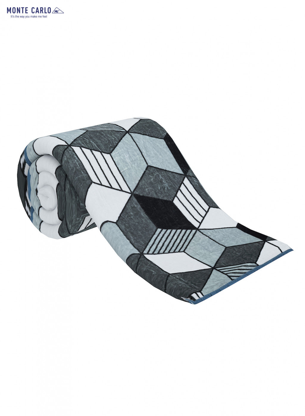 Printed Mink Single Blanket for Mild Winter -1 Ply