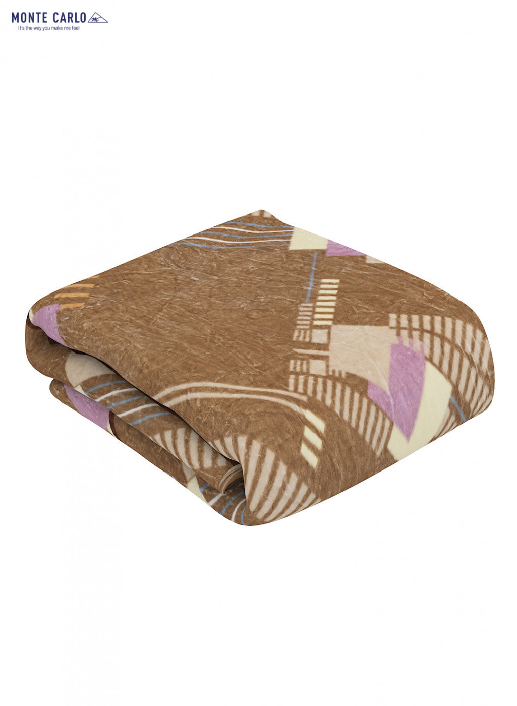 Printed Mink Single Blanket for Mild Winter -1 Ply