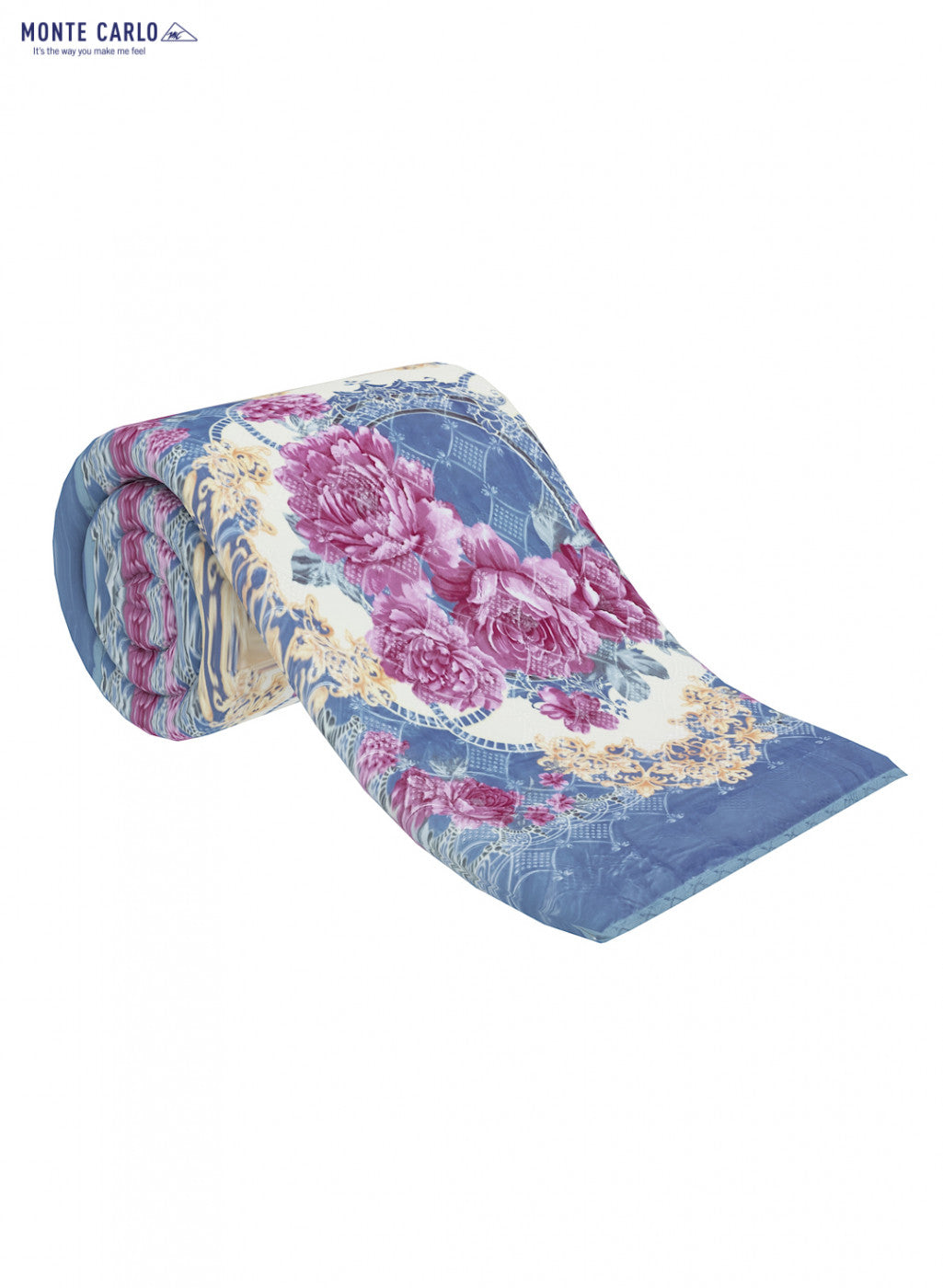 Printed Mink Double Blanket for Heavy Winter -2 Ply