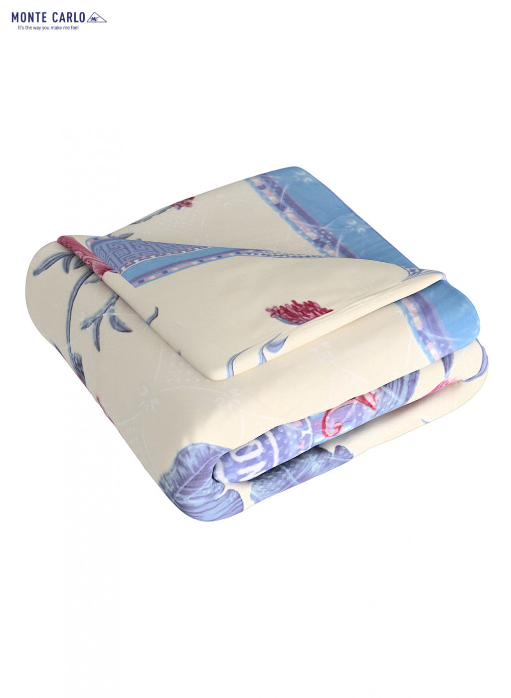 Printed Mink Double Blanket for Heavy Winter -2 Ply