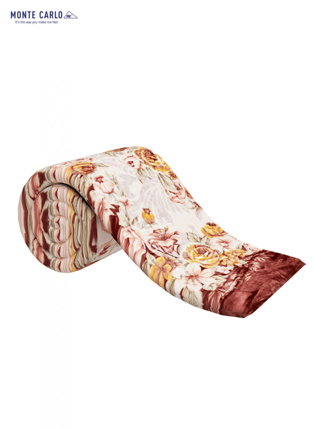 Single Bed Multicolor Mink Blanket - 1 Ply