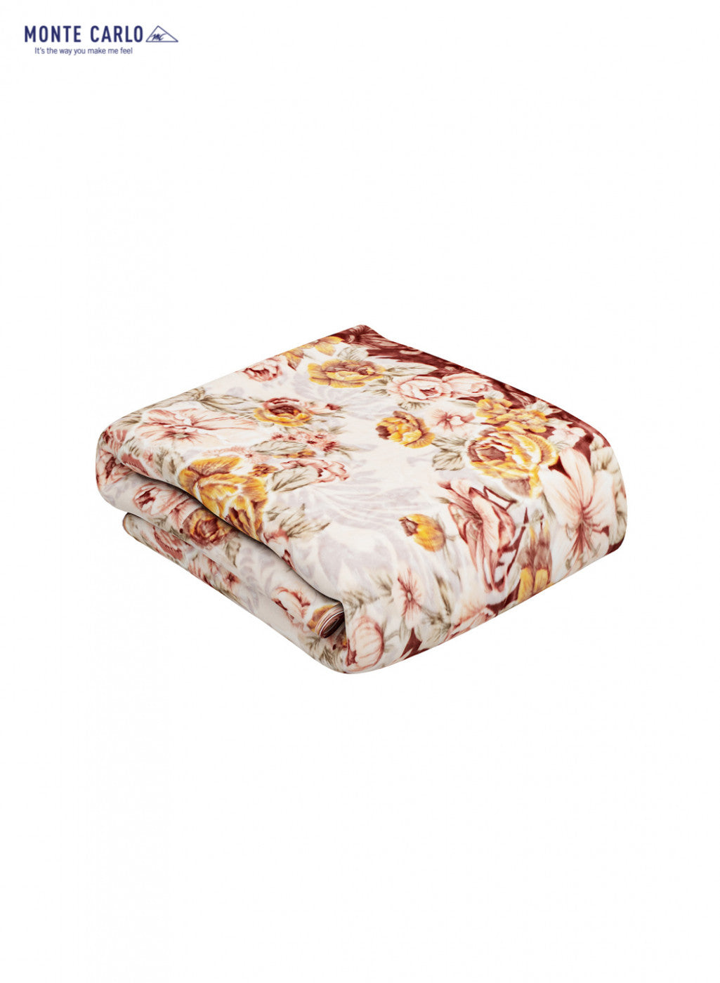 Single Bed Multicolor Mink Blanket - 1 Ply