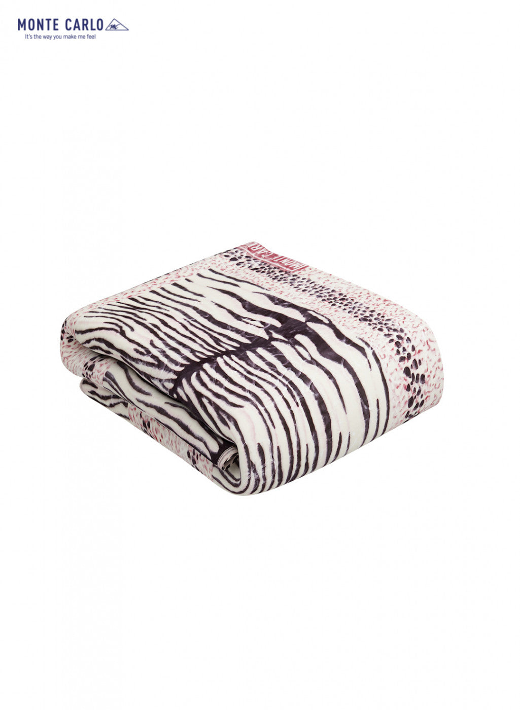 Double Bed Multicolor Mink Blanket - 2 Ply