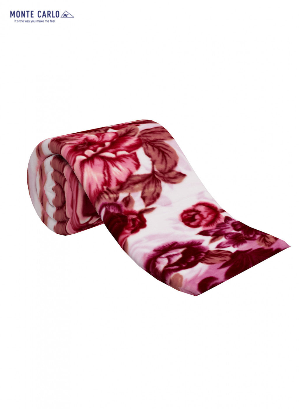 Single Bed Multicolor Mink Blanket - 2 Ply