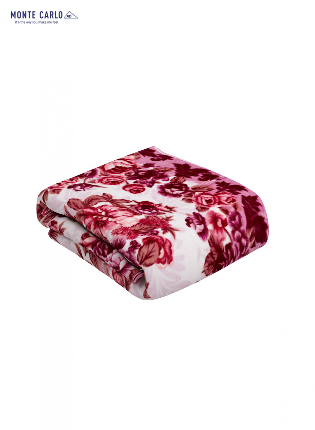 Single Bed Multicolor Mink Blanket - 2 Ply