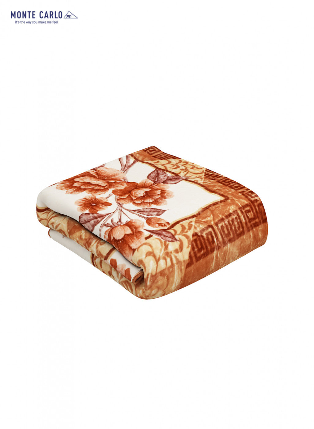 Double Bed Multicolor Mink Blanket - 2 Ply