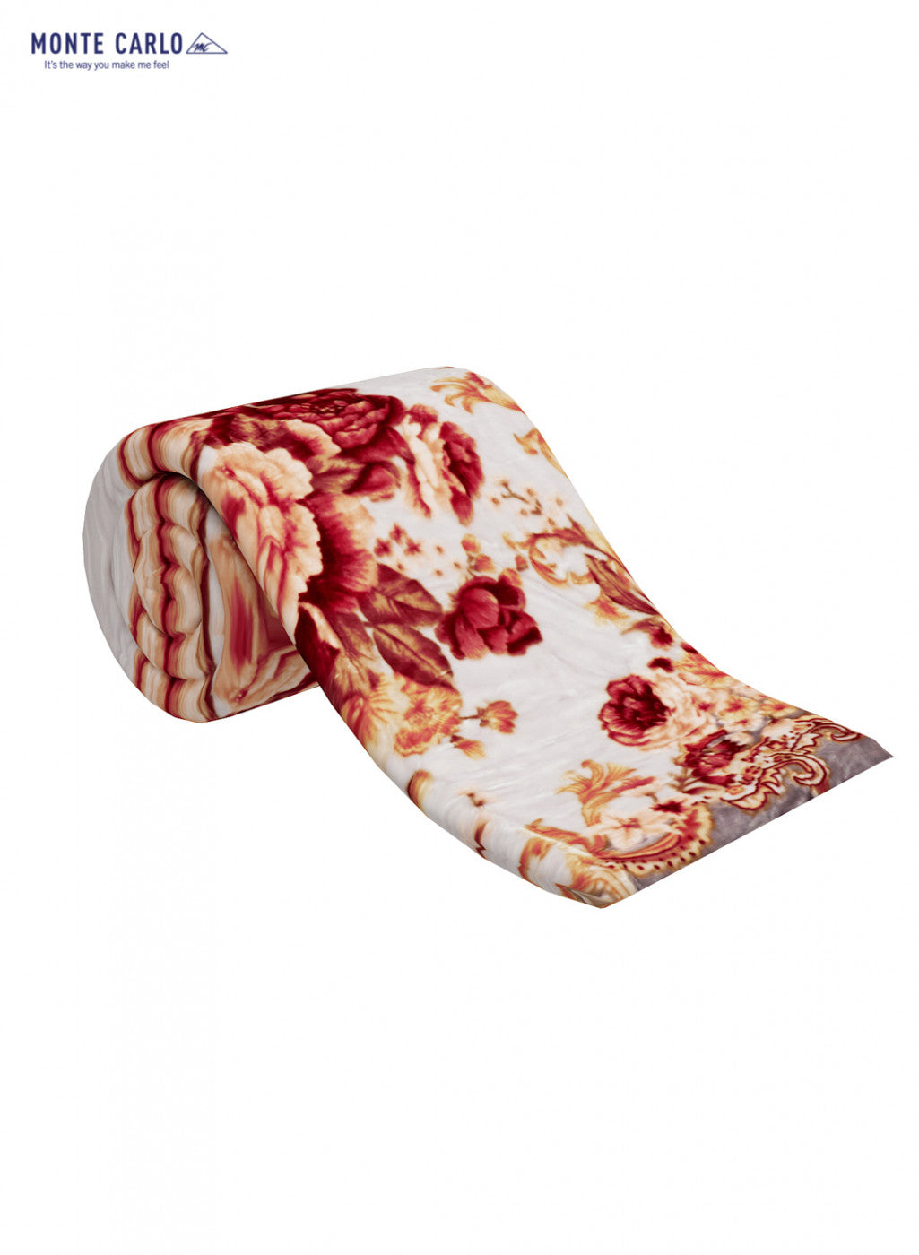 Single Bed Multicolor Mink Blanket - 2 Ply