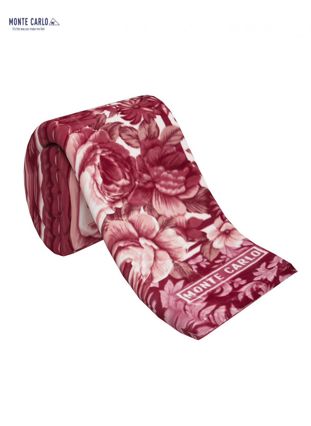 Single Bed Multicolor Mink Blanket - 2 Ply