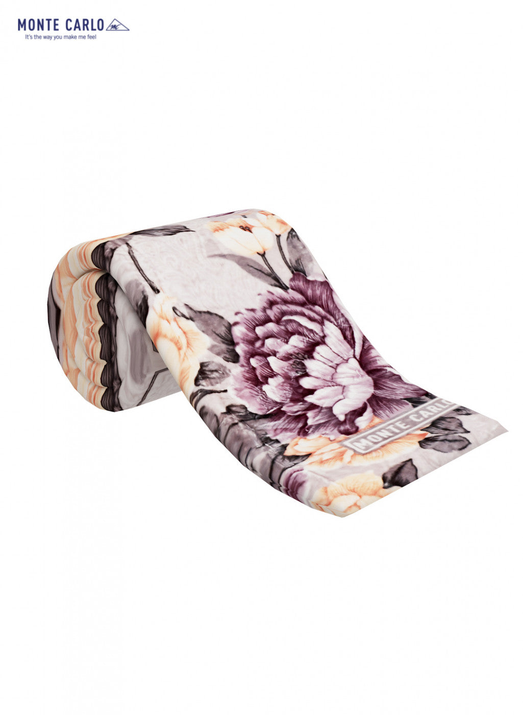 Single Bed Multicolor Mink Blanket - 2 Ply
