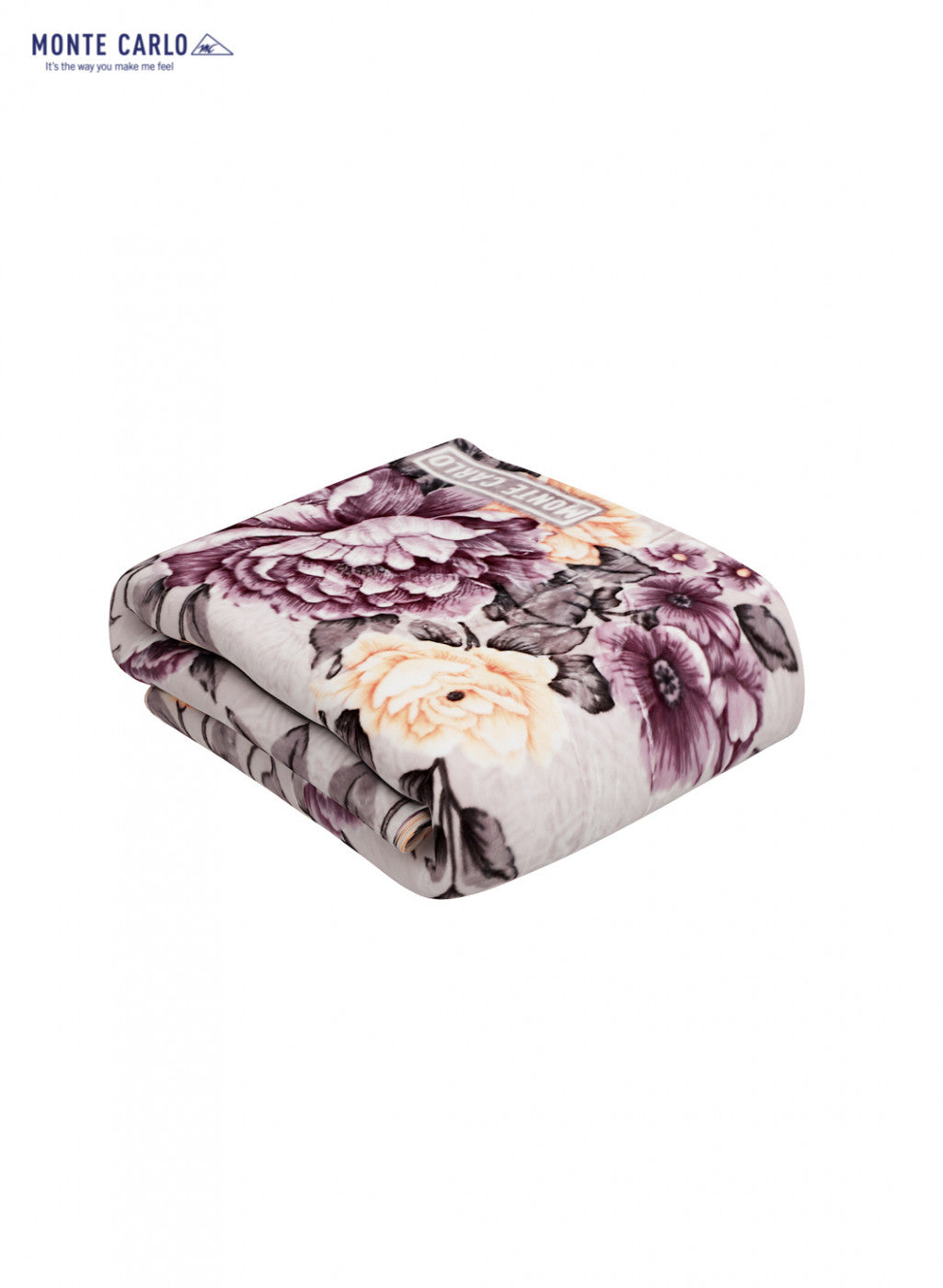 Single Bed Multicolor Mink Blanket - 2 Ply