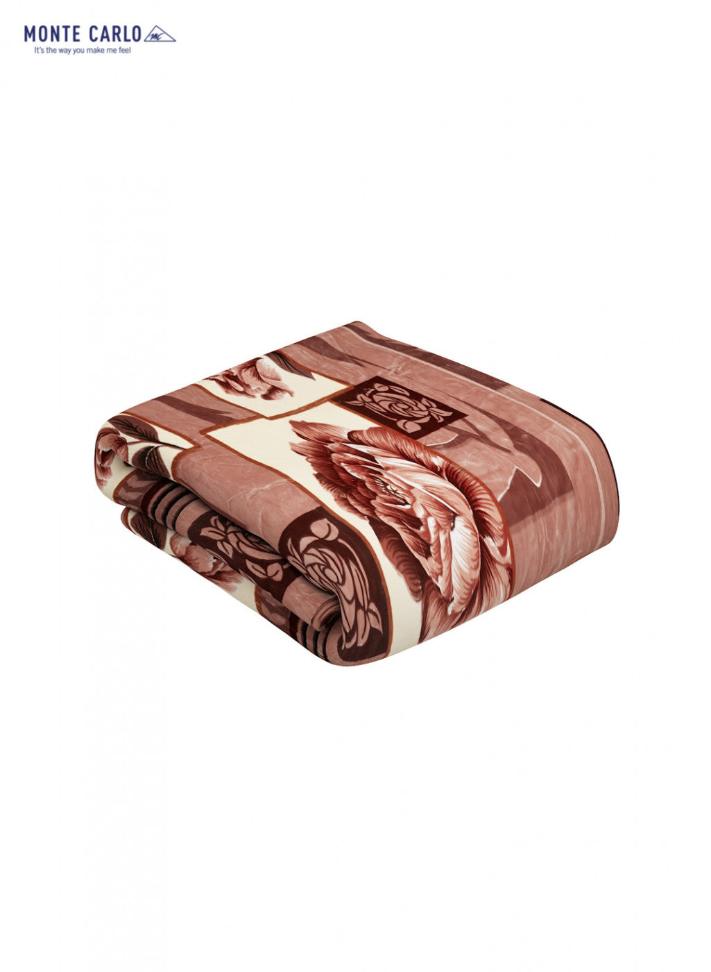 Printed Mink Single Blanket for Heavy Winter -2 Ply