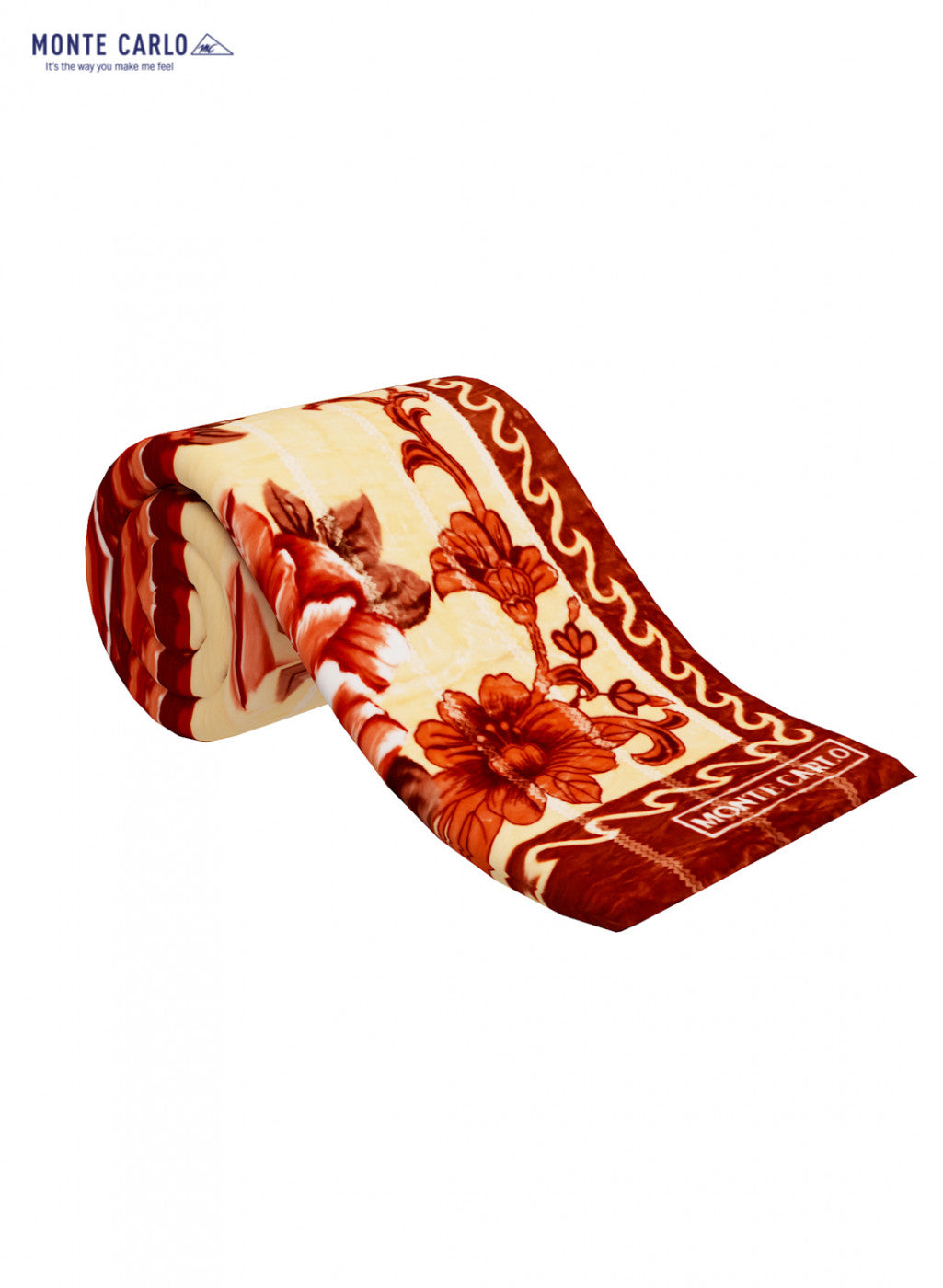Double Bed Multicolor Mink Blanket - 2 Ply