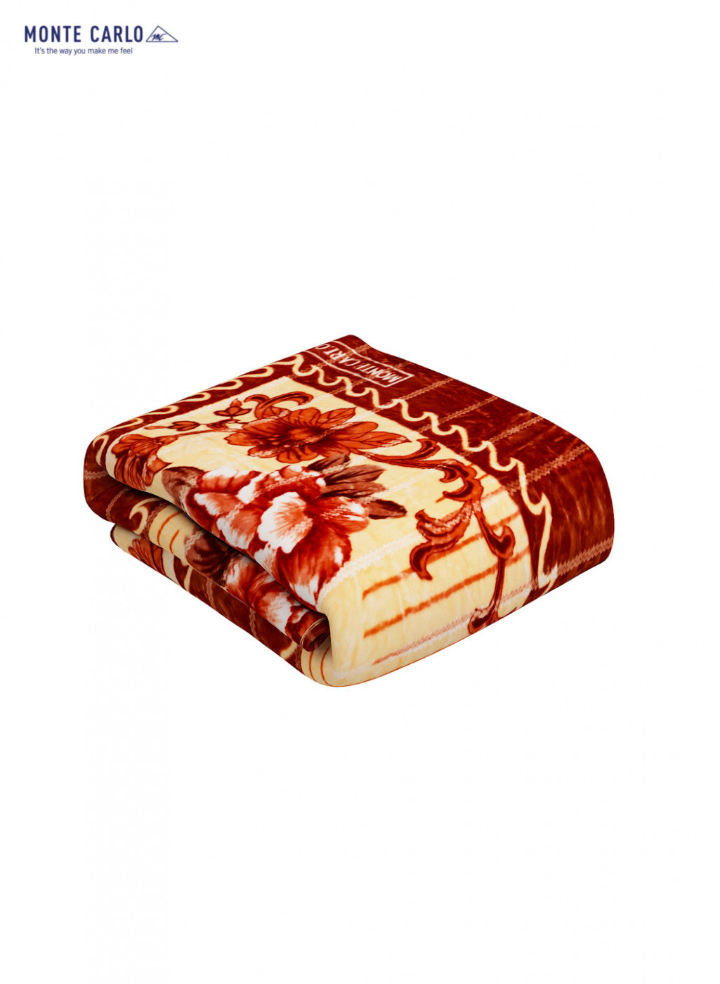 Double Bed Multicolor Mink Blanket - 2 Ply