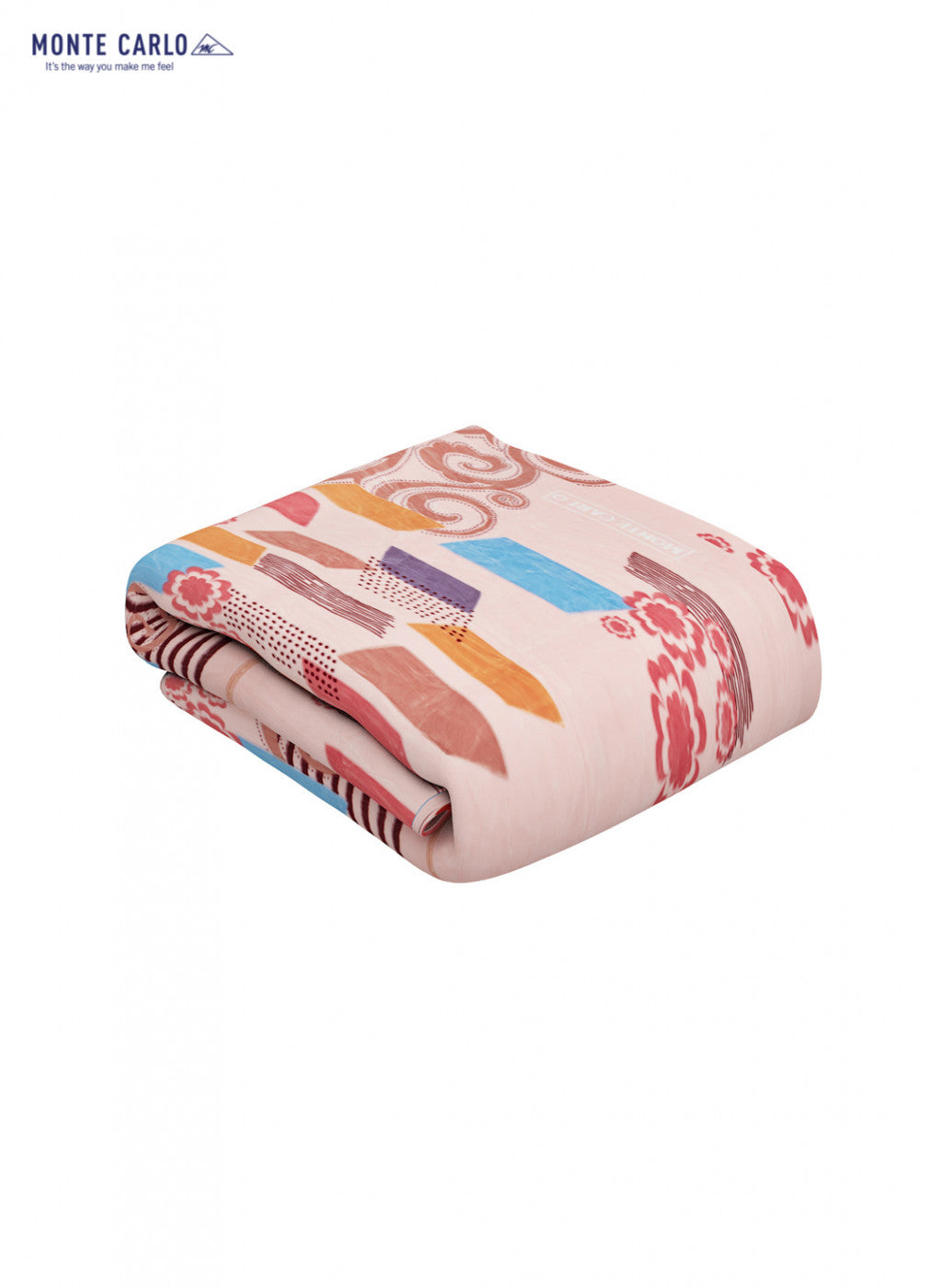 Printed Mink Single Blanket for Heavy Winter -2 Ply