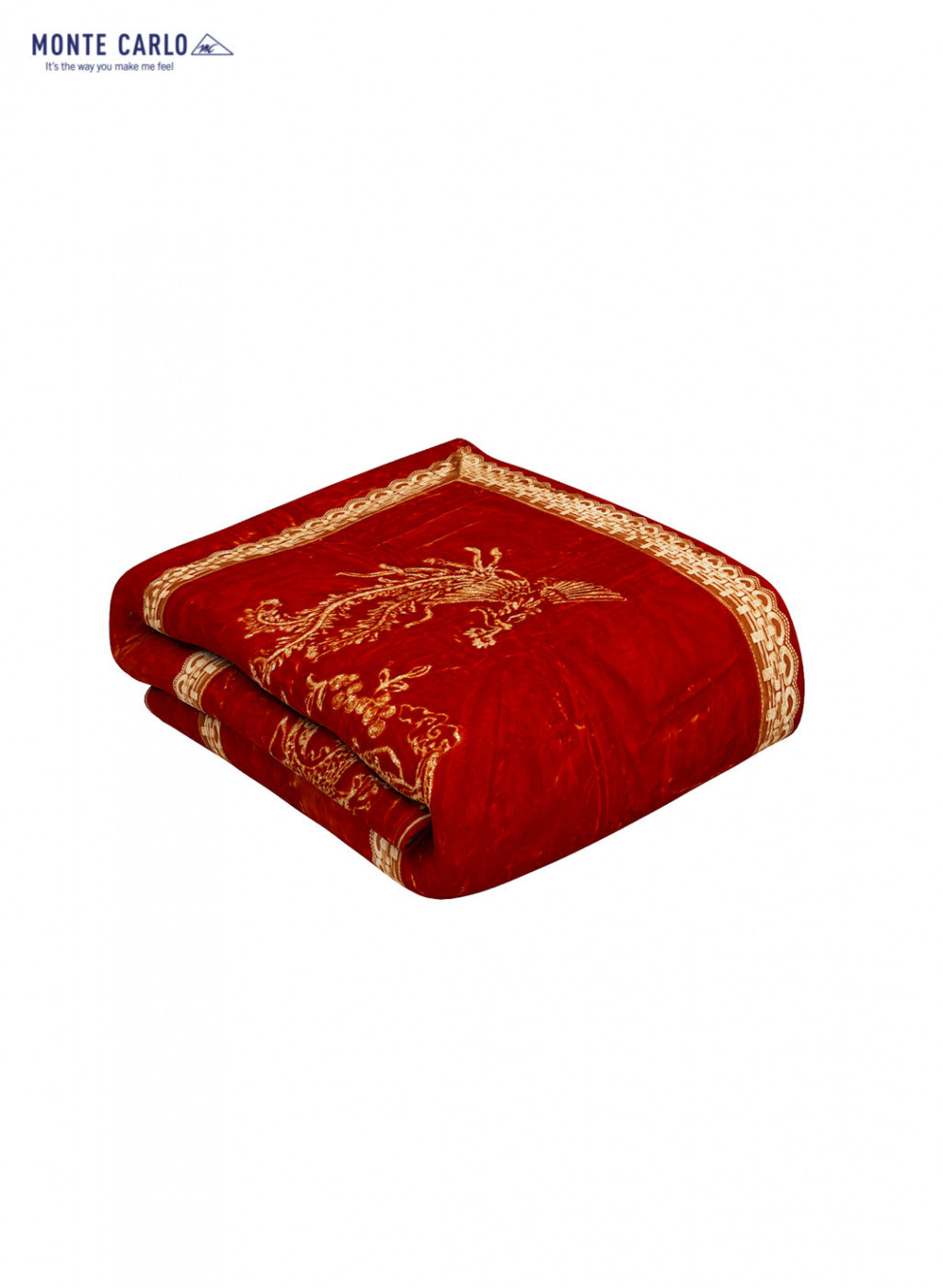 Double Bed Multicolor Mink Blanket - 2 Ply