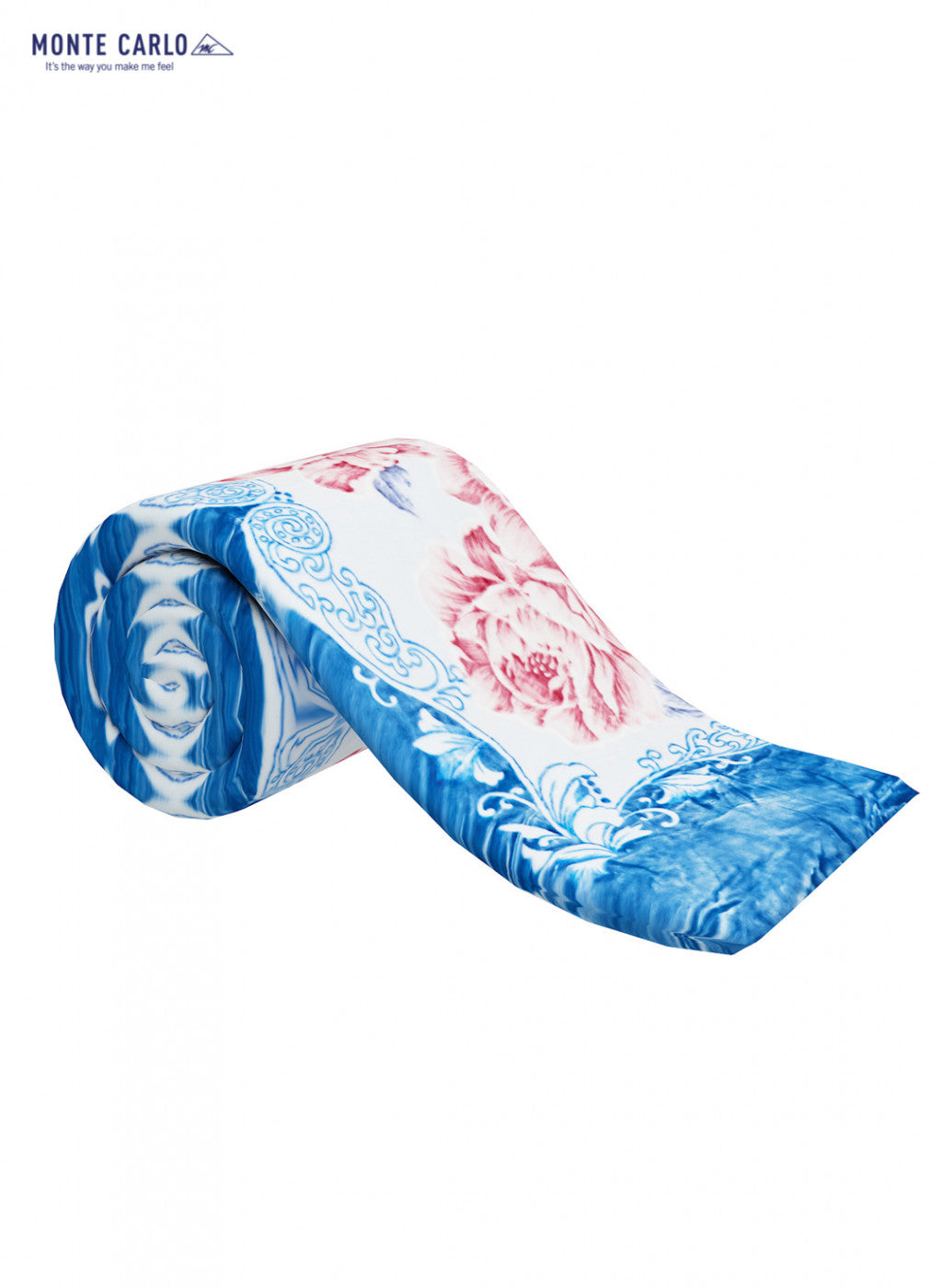 Single Bed Multicolor Mink Blanket - 1 Ply