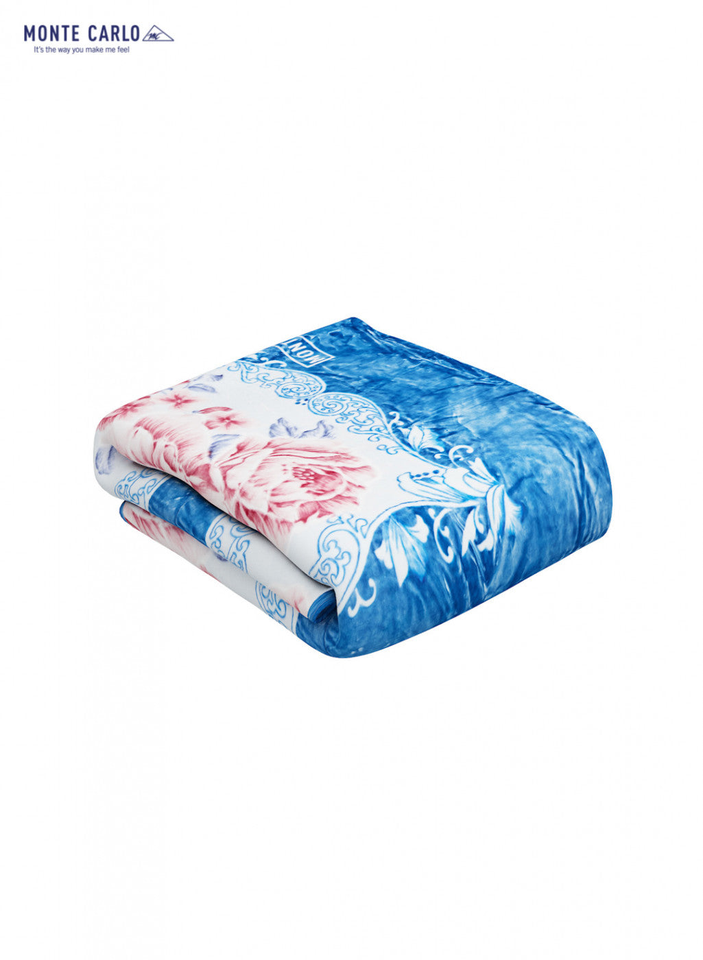 Single Bed Multicolor Mink Blanket - 1 Ply