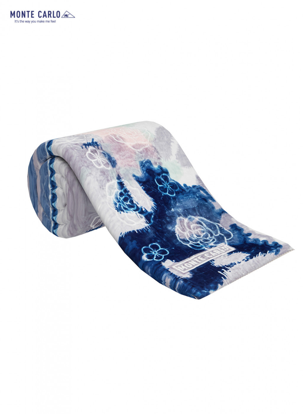 Double Bed Multicolor Mink Blanket - 2 Ply