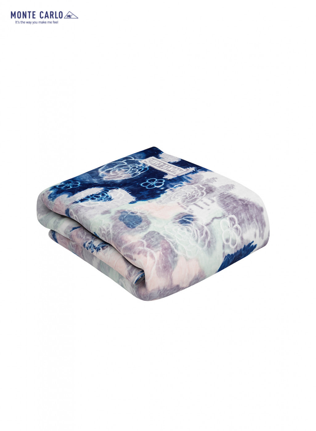Double Bed Multicolor Mink Blanket - 2 Ply