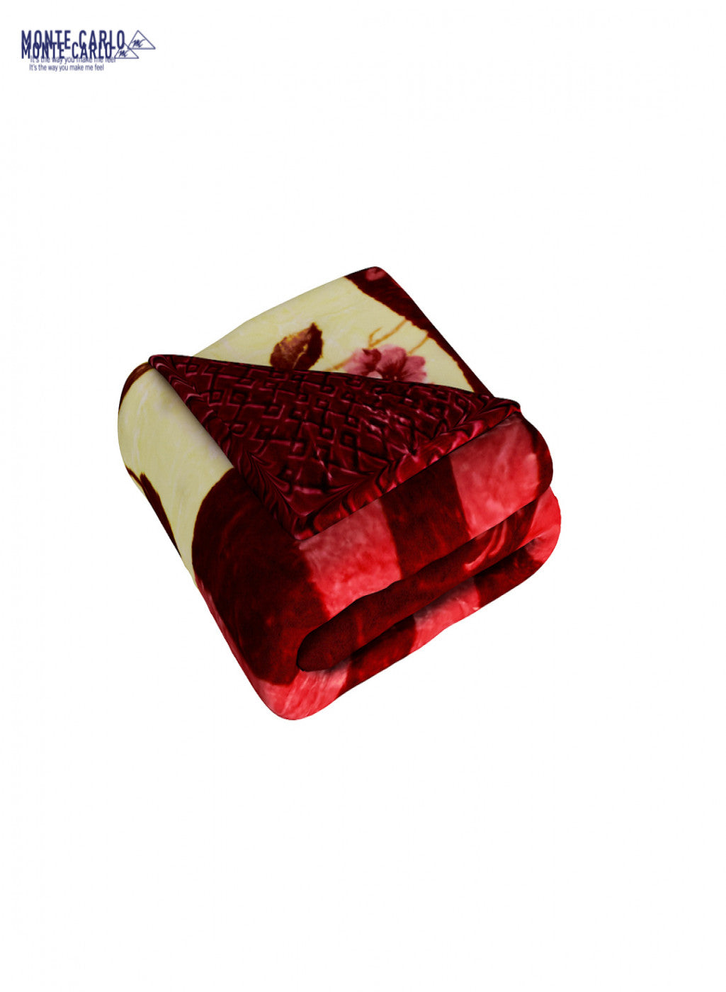 Double Bed Multicolor Mink Blanket - 3 Ply