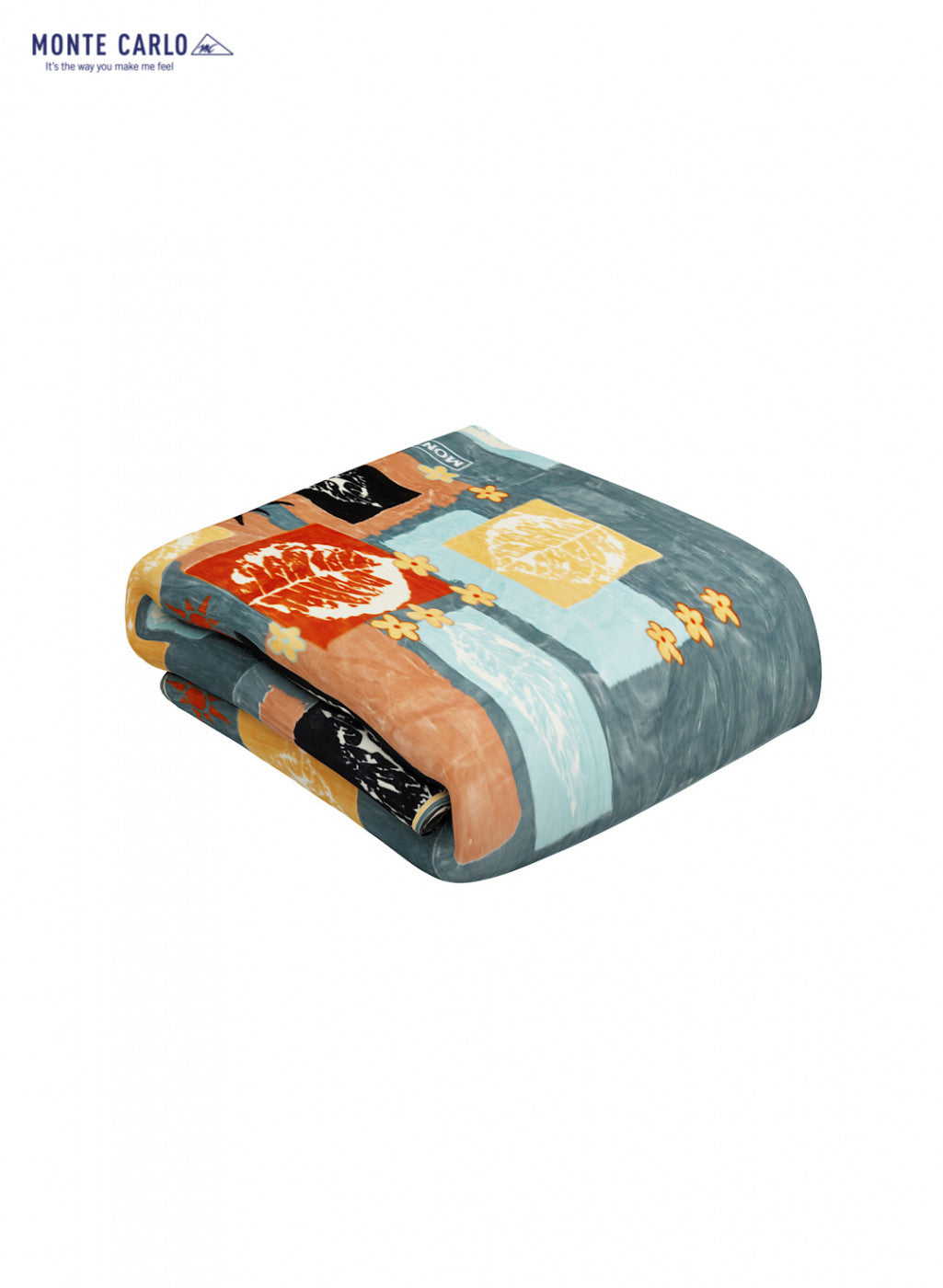 Printed Mink Single Blanket for Heavy Winter -2 Ply