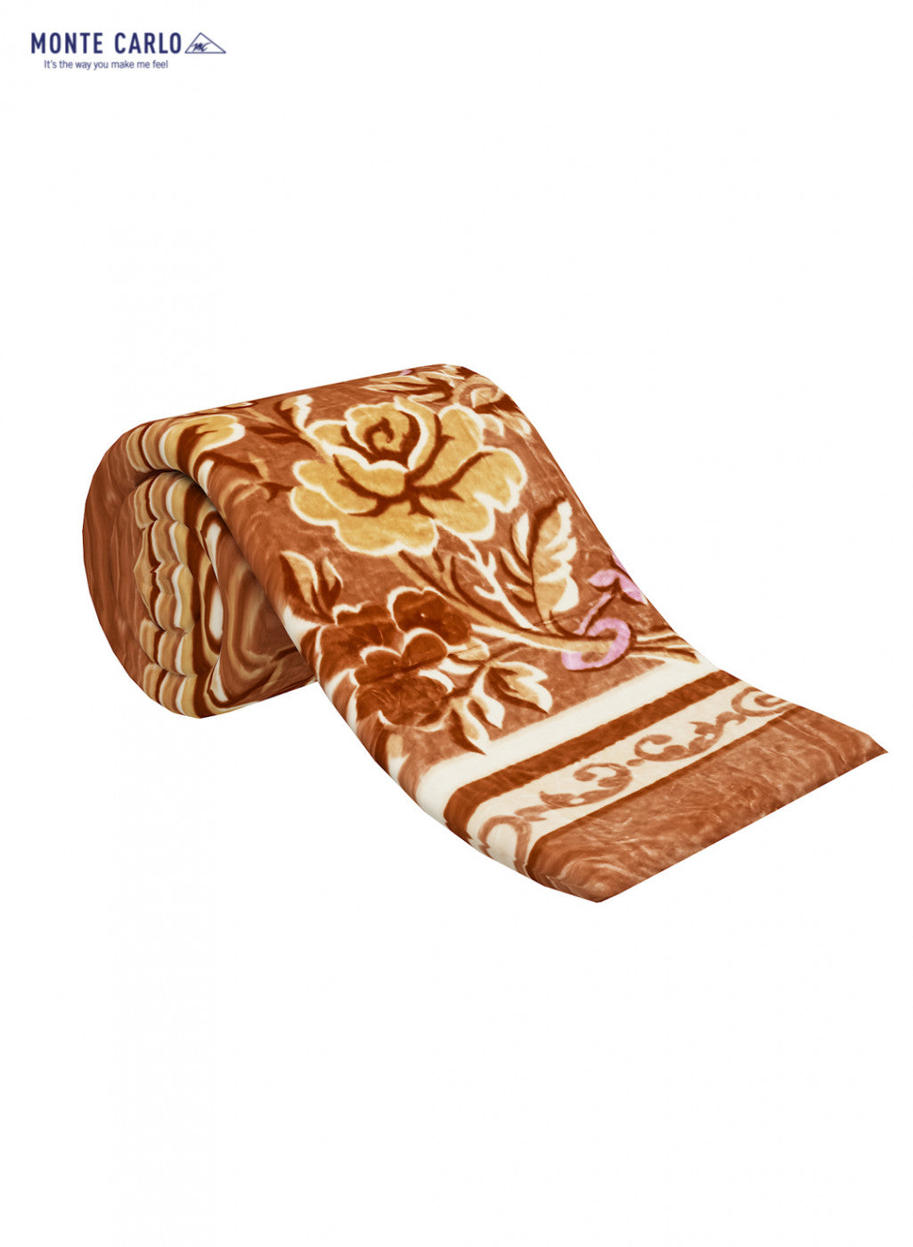 Double Bed Multicolor Mink Blanket - 2 Ply