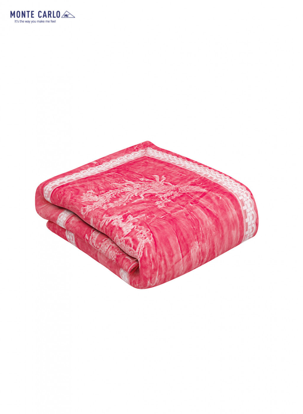 Double Bed Multicolor Mink Blanket - 2 Ply