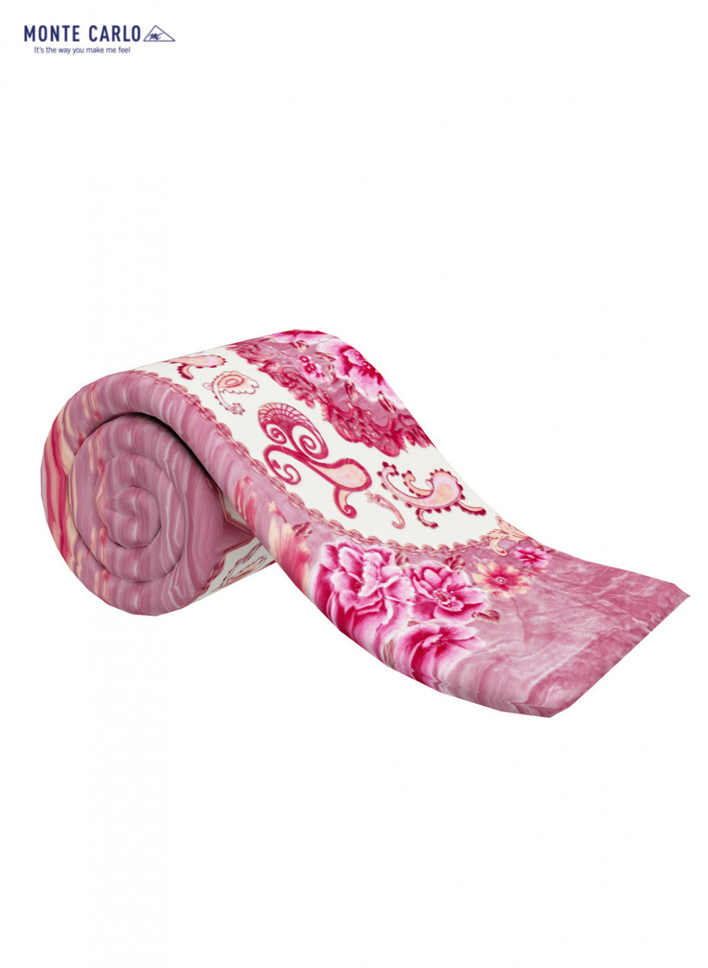 Single Bed Multicolor Mink Blanket - 1 Ply