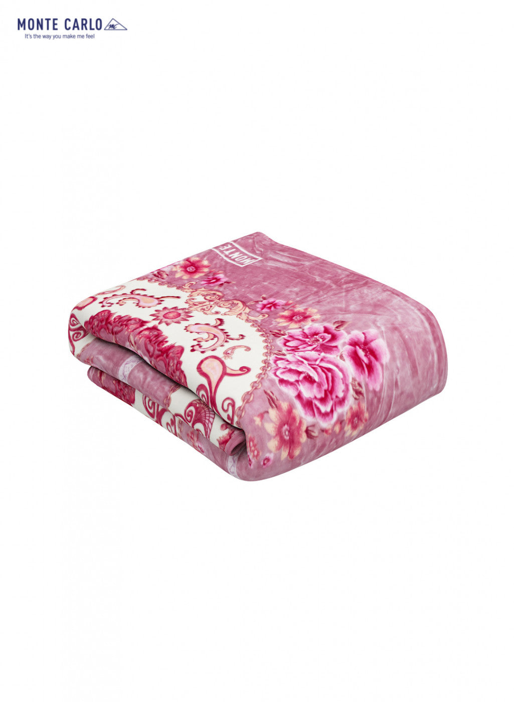 Single Bed Multicolor Mink Blanket - 1 Ply