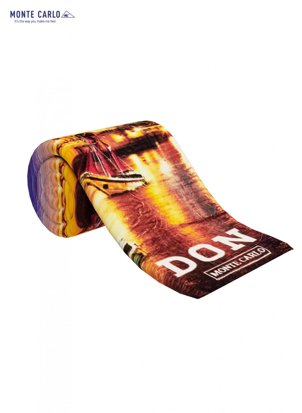 Double Bed Multicolor Mink Blanket - 2 Ply