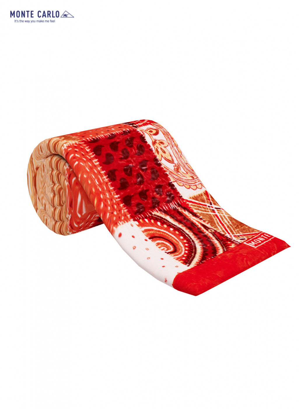 Double Bed Multicolor Mink Blanket - 2 Ply